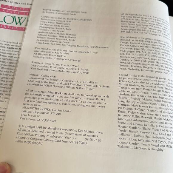 Better Home & Gardens Complete Guide to Flower Gardening | 1995 | Gardening - Picture 3 of 16